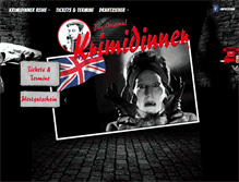 Tablet Screenshot of krimidinner.info